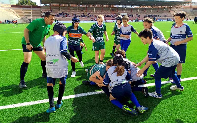 Jaén reunirá a unos 400 jugadores procedentes de siete clubes andaluces de rugby