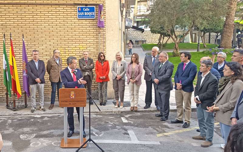 Jaén dedica la calle San Roque al histórico guardameta del Real Jaén, José García Ojeda