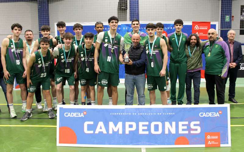 Cazorla corona al Unicaja en el Andaluz de clubes júnior masculino