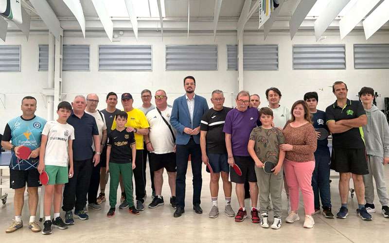 Úbeda presenta a su club de tenis de mesa