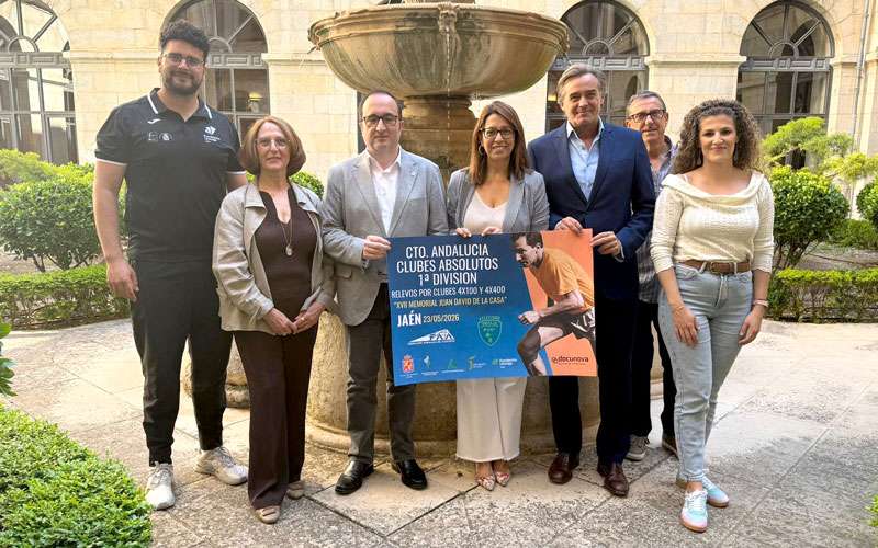 El Andaluz de clubes absolutos de Primera División reunirá a más de 600 atletas en Jaén