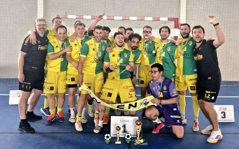 SD APROMPSI Jaén Paraíso Interior FS, campeón andaluz de fútbol sala