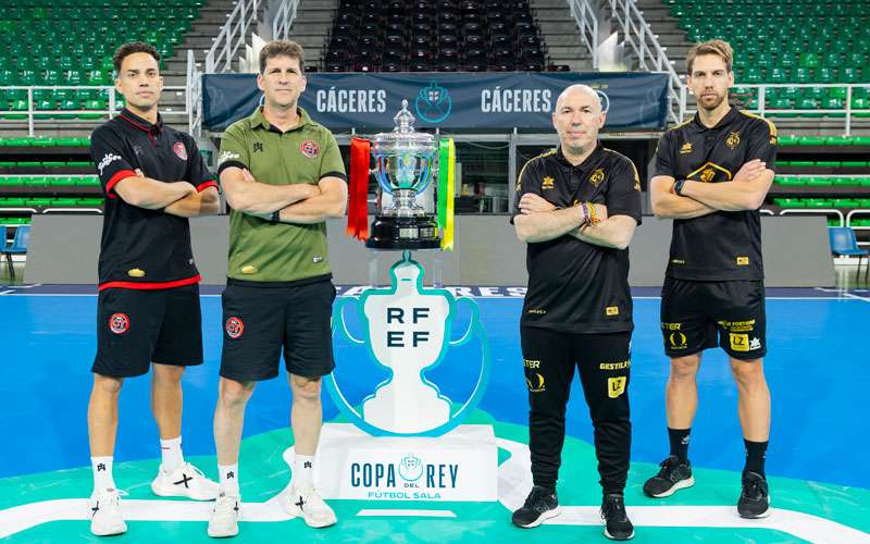 Jaén FS y Jimbee Cartagena se juegan el título de la Copa del Rey