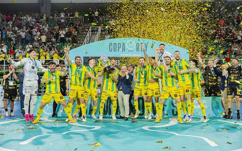 El Jaén Paraíso Interior FS, campeón de la Copa del Rey