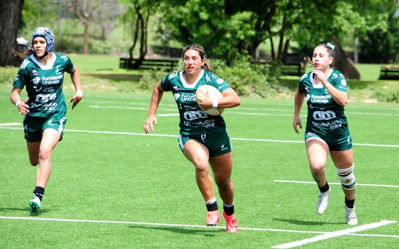 Jaén Rugby femenino pasa a semifinales de manera clara