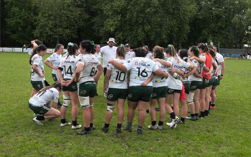 Derrota del Jaén Rugby femenino en la fase de ascenso
