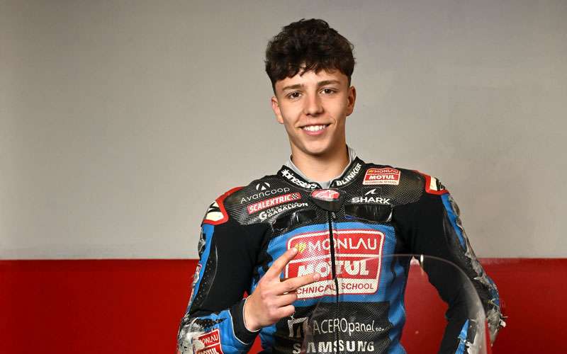 Jesús Torres afronta la segunda cita con la Ducati Future Champ Academy