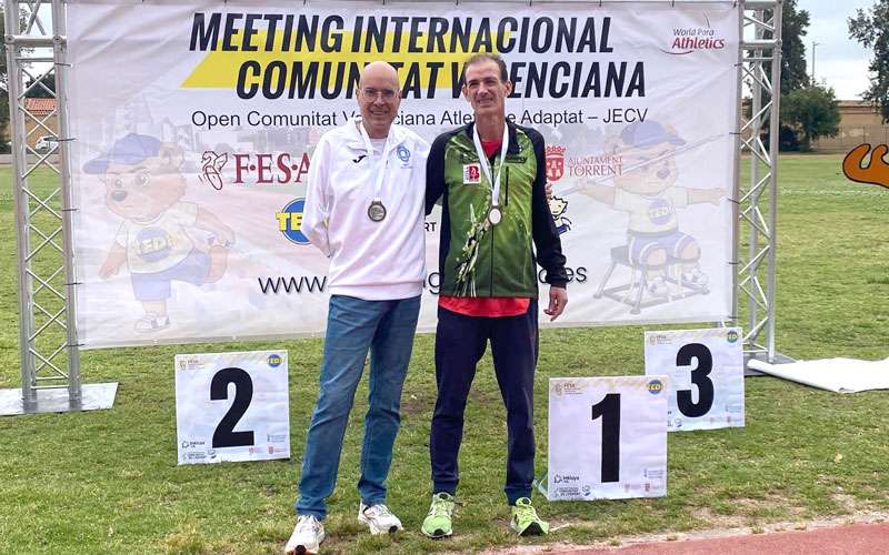 Buenas sensaciones de González Aouita en el Meeting Internacional Paralímpico