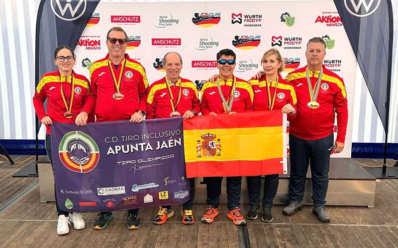 Actuación histórica del CD Tiro Inclusivo Apunta Jaén en el III Gran Premio IDE CUP WSPS