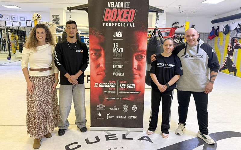 Primer combate profesional de Carmen González en Jaén y el debut de Karimi en la máxima modalidad