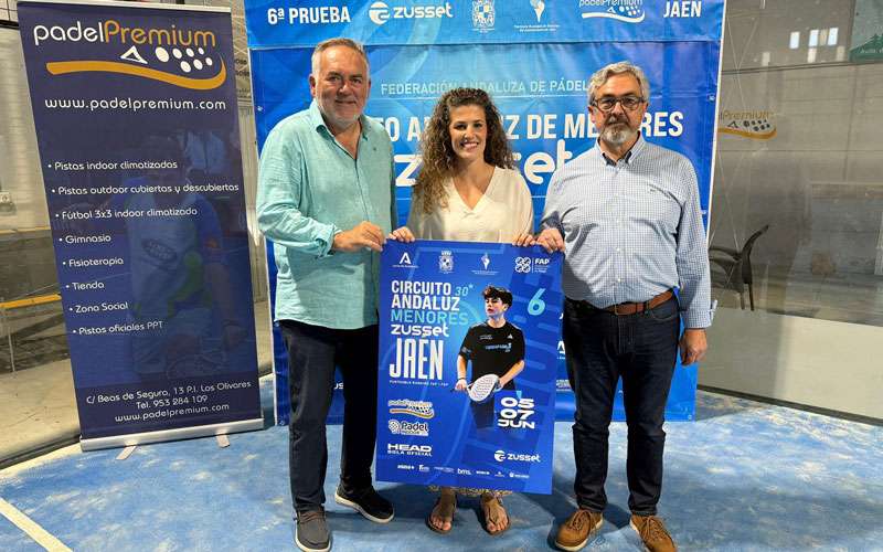 Jaén acogerá la sexta prueba del Circuito Andaluz de pádel de menores