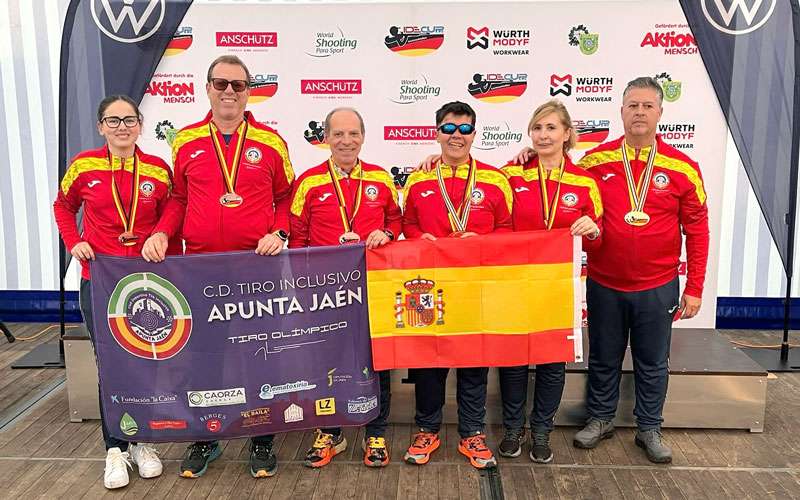 Gran actuación del CD Tiro Inclusivo Apunta Jaén en el tercer Gran Premio IDE CUP WSPS