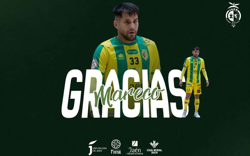Mareco no seguirá en el Jaén FS