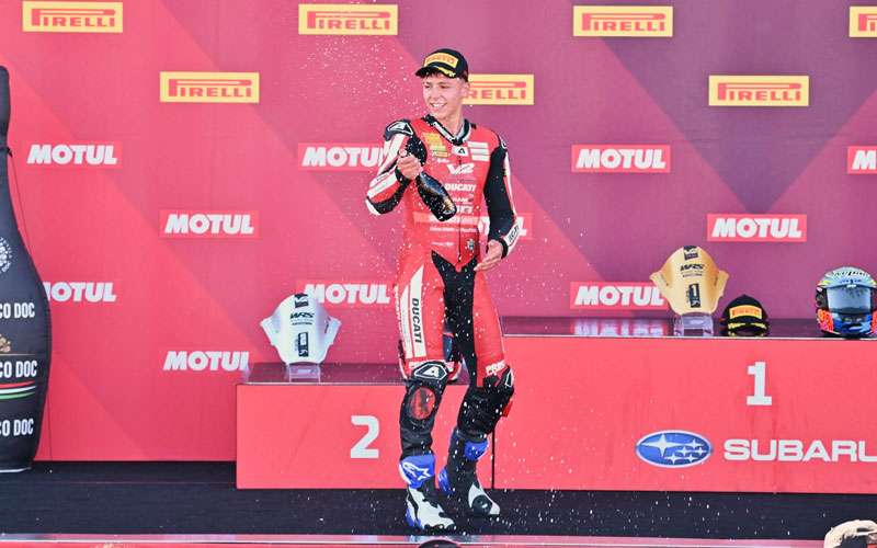 Gran pilotaje de Jesús Torres en Misano