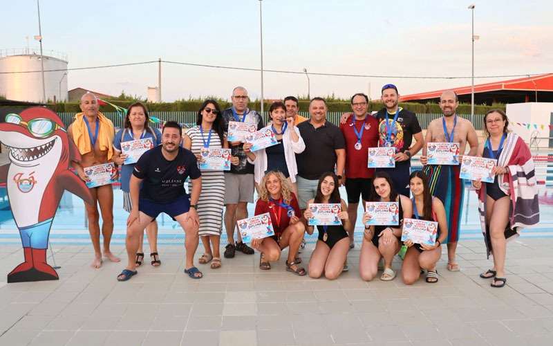 Entrega de premios y diplomas del Curso y de la Liga de Natación en Úbeda