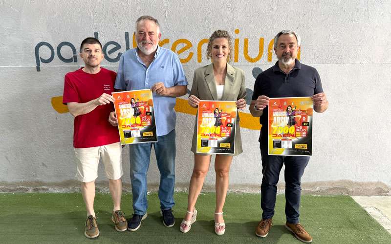 Jaén acoge este fin de semana el Campeonato de Andalucía 7000 absoluto de pádel