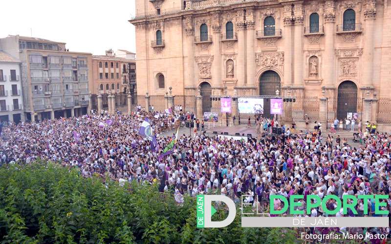 Jaén vivió la fiesta del ascenso a Primera Federación