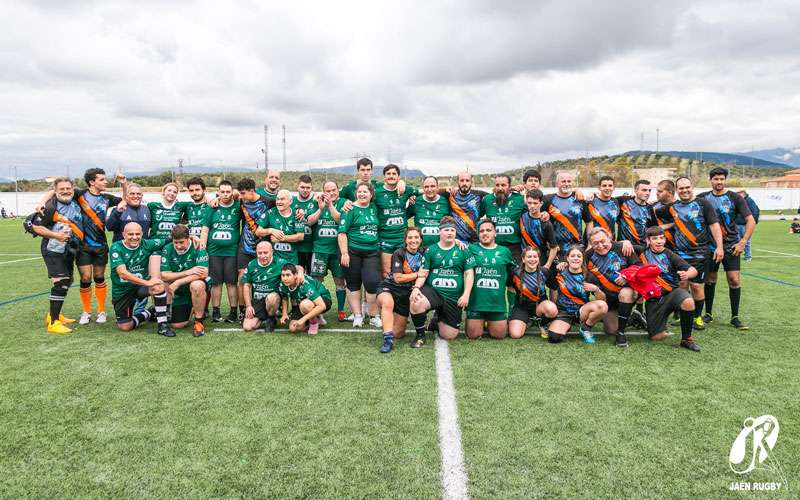 El equipo inclusivo de Jaén Rugby organiza este sábado una jornada de celebración