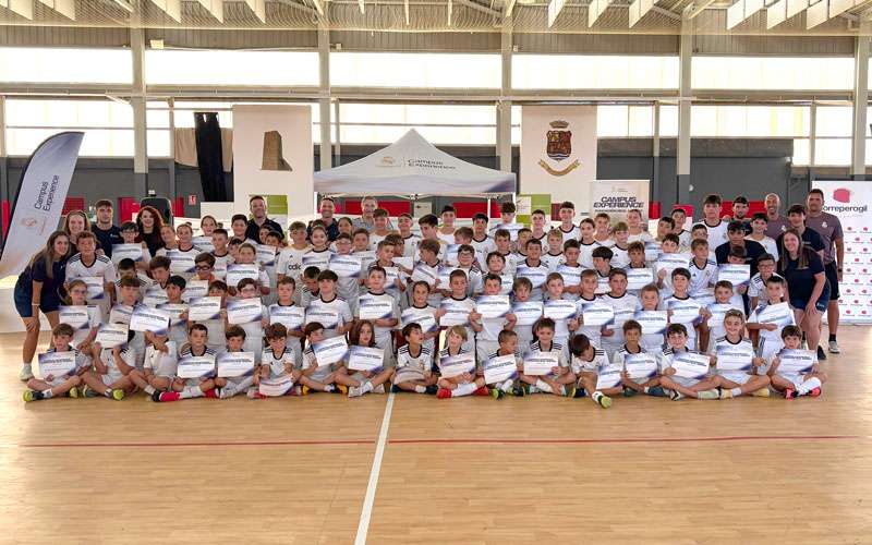 Torreperogil concluye su Campus Experience de la Fundación Real Madrid