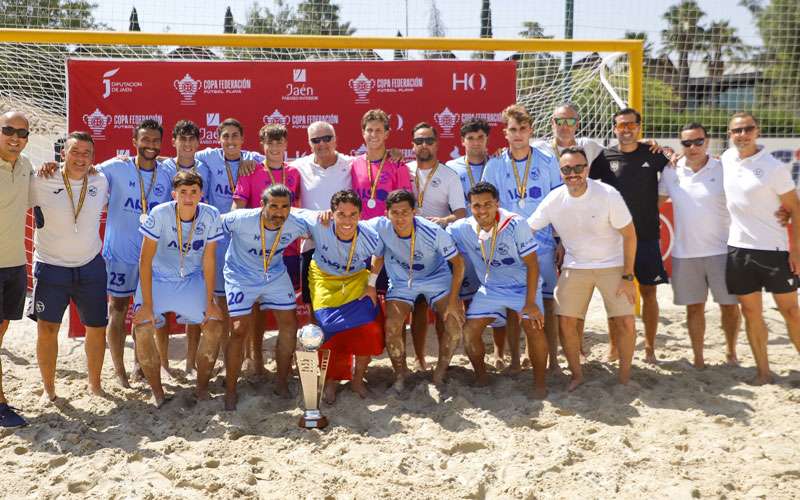 Jaén coronó al Fútbol Playa Huelva CD