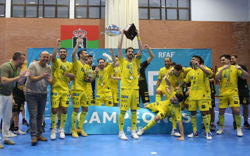 El Jaén FS, campeón de la Copa de Andalucía por séptima vez
