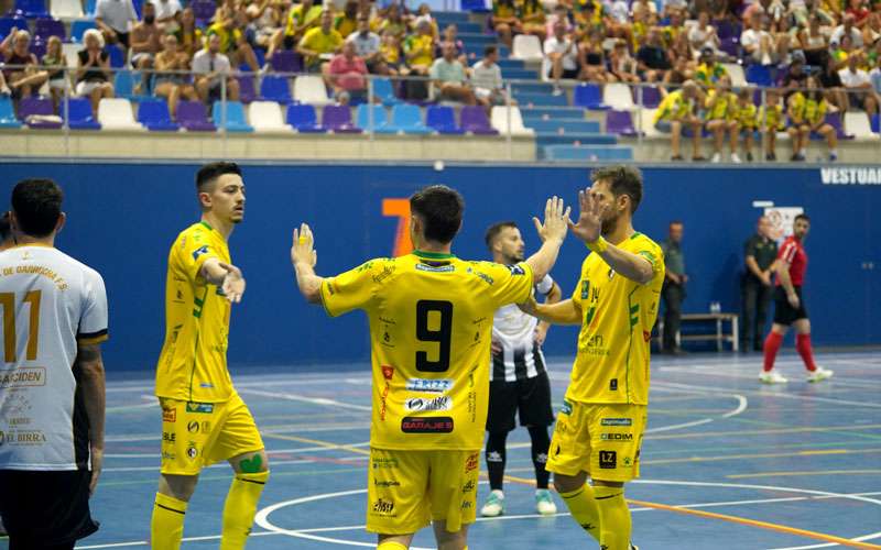 El Jaén FS firma una nueva goleada de pretemporada en Garrucha