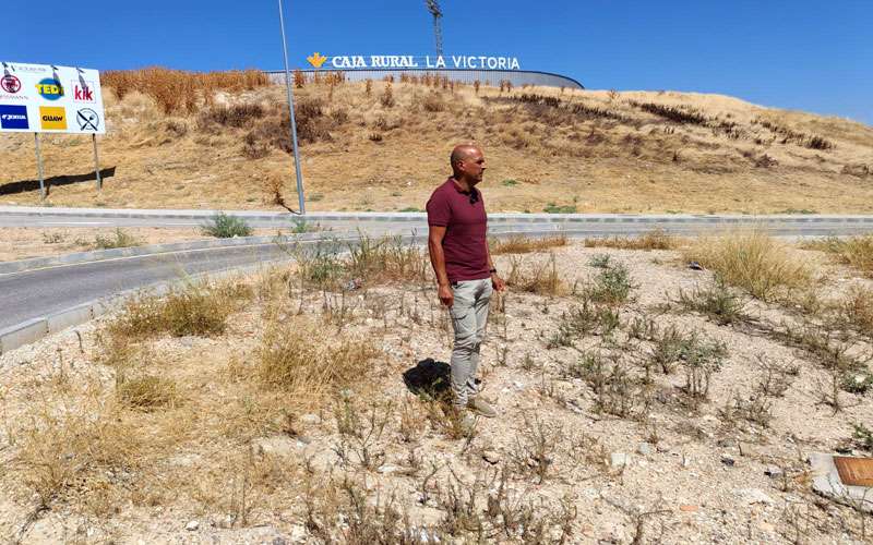 El Ayuntamiento de Jaén ampliará y mejorará los espacios verdes del entorno del Estadio de La Victoria