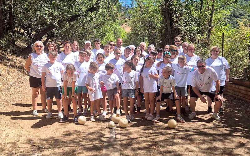 El Campus de Bolo Andaluz reunió a 25 niños y niñas de los clubes jiennenses