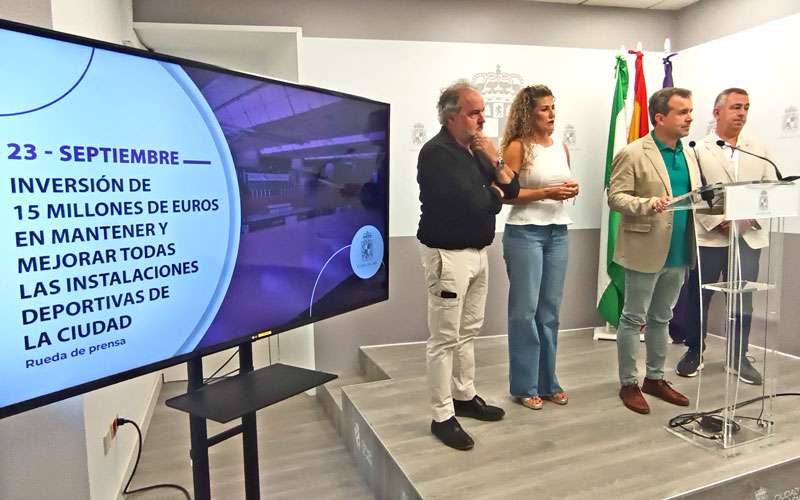 El Ayuntamiento de Jaén invierte 15 millones de euros en las instalaciones deportivas