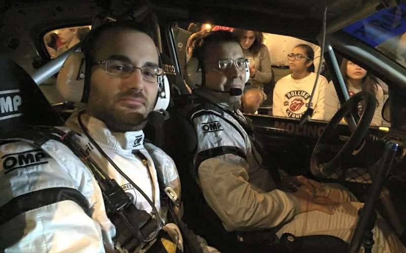 Iván Urea y Francisco Molino, listos para el Rally Gibralfaro