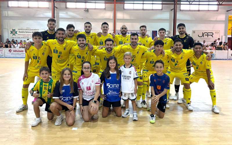 Jaén FS completó en Mancha Real un amistoso con goleada