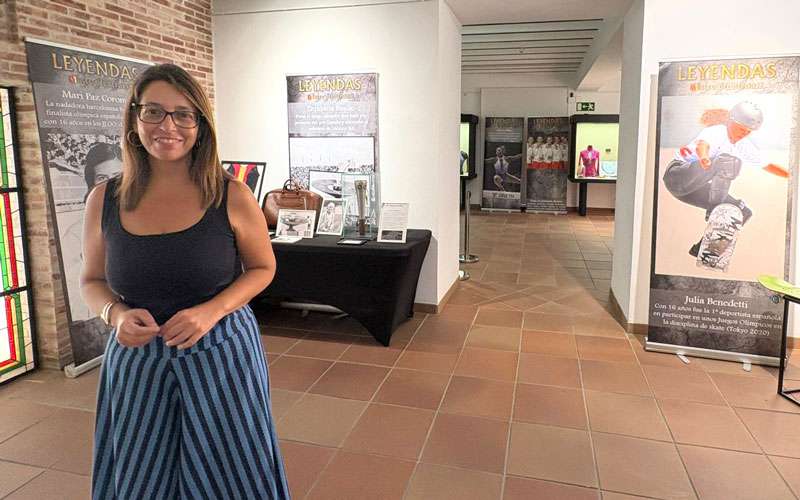 La muestra ‘Mujeres leyendas del deporte’ se podrá visitar hasta el 6 de octubre