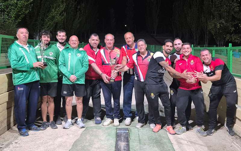 El CD Sierra Las Villas, campeón de la Liga Nacional Bujarkay Masculina de bolo andaluz 2026