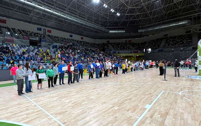 Los Juegos Provinciales de Deporte Especial reúnen a 400 personas en el Olivo Arena