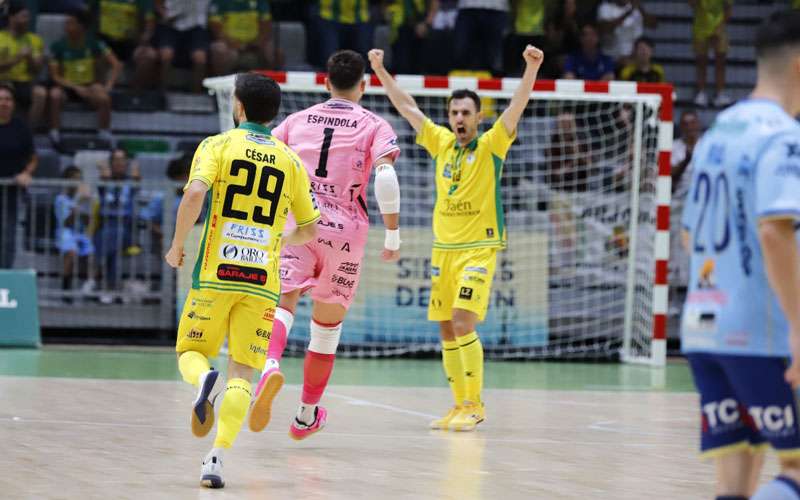 El Jaén FS se va al parón de selecciones con un pleno de triunfos