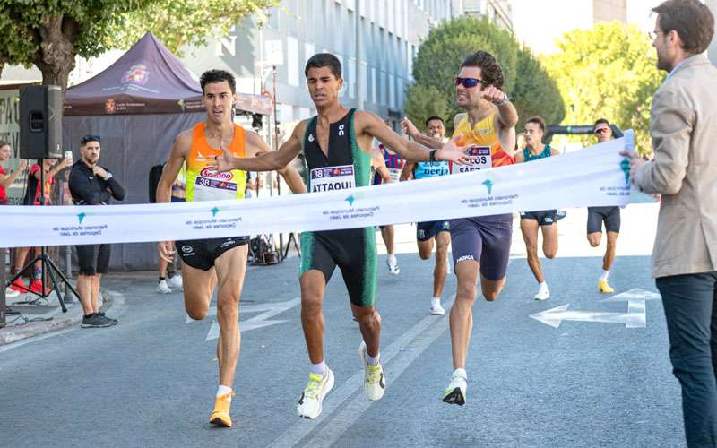 Mohamed Attaoui y Marta Mitjans se imponen en la Milla Urbana Internacional de Otoño ‘Manuel Pancorbo’