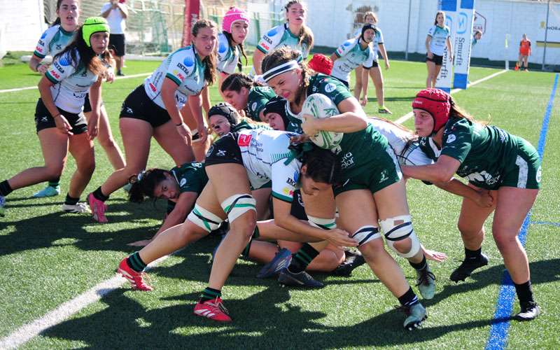 Victoria en casa del Jaén Rugby Femenino sobre el Cajasol Sevilla Cocos