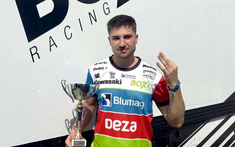 Sergio López, tercero en el Andaluz de Supersport 2026